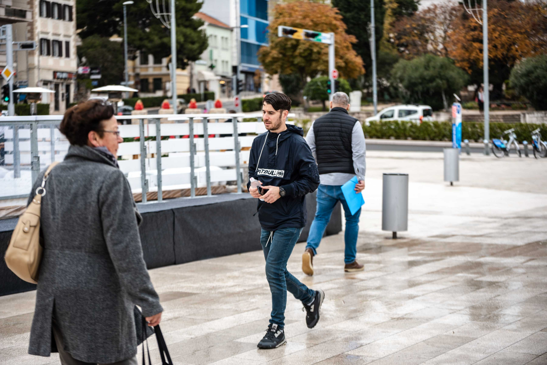 FOTO Đir po gradu, petak 1. prosinca