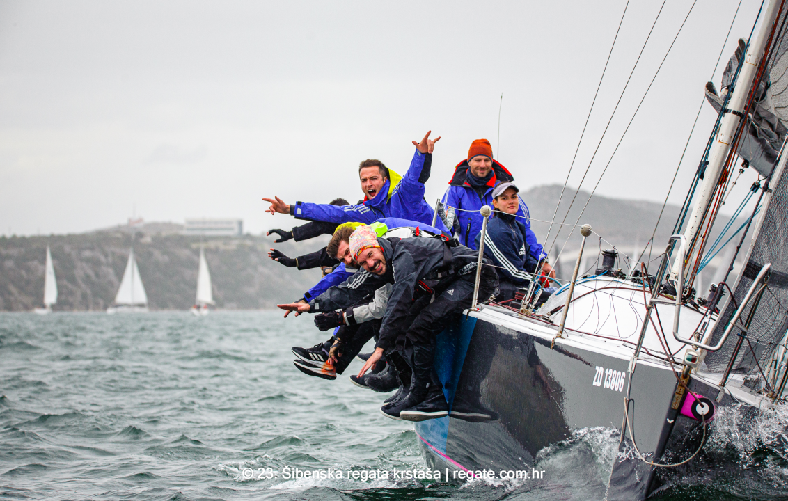 JK Šibenik Toto Travel pobjednik je 23. Šibenske regate krstaša 