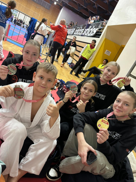 Karate klub Okit iz Vodica odlično otvorio sezonu natjecanja