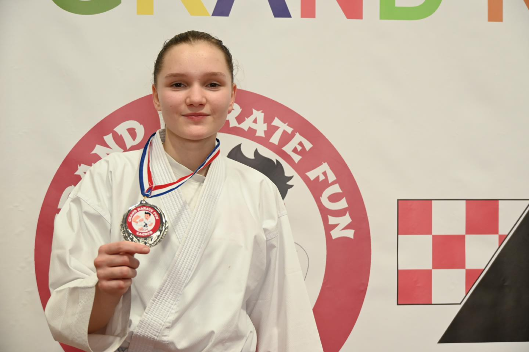  Karate klub Okit Vodice drugi najbolji klub turnira 'Grand karate fun' u Zagrebu