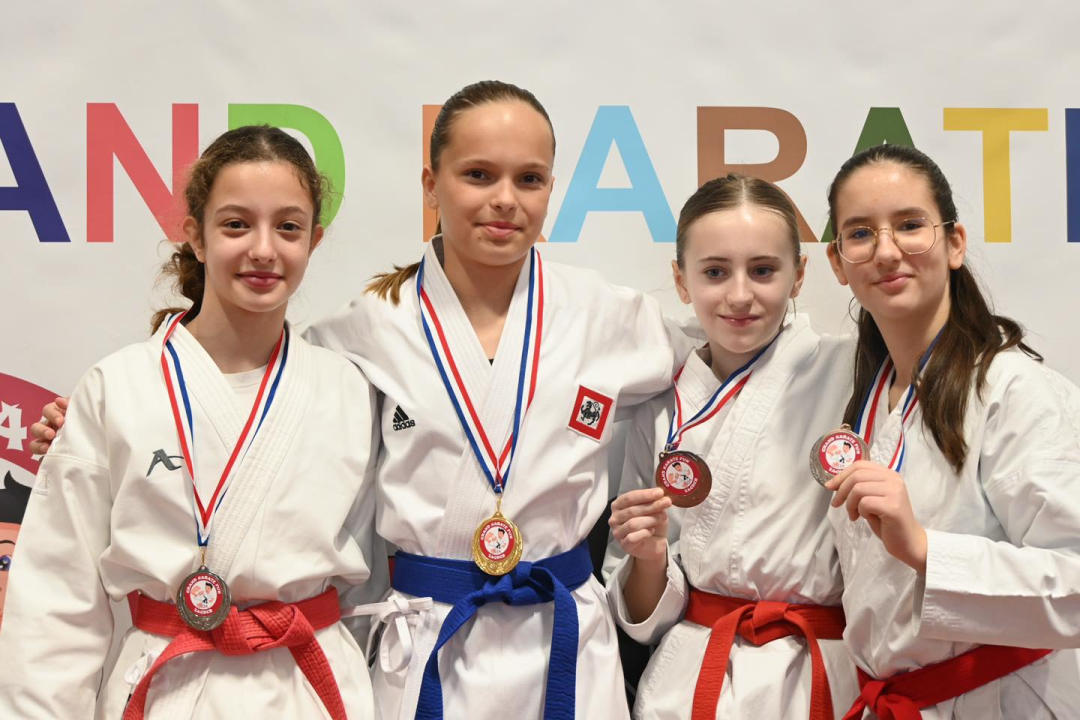  Karate klub Okit Vodice drugi najbolji klub turnira 'Grand karate fun' u Zagrebu