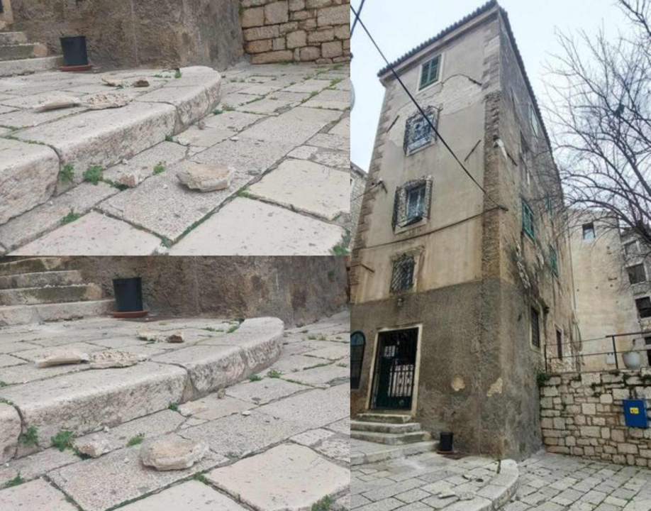 Izbjegavajte Goricu kod sv. Krševana, padaju komadi fasade 