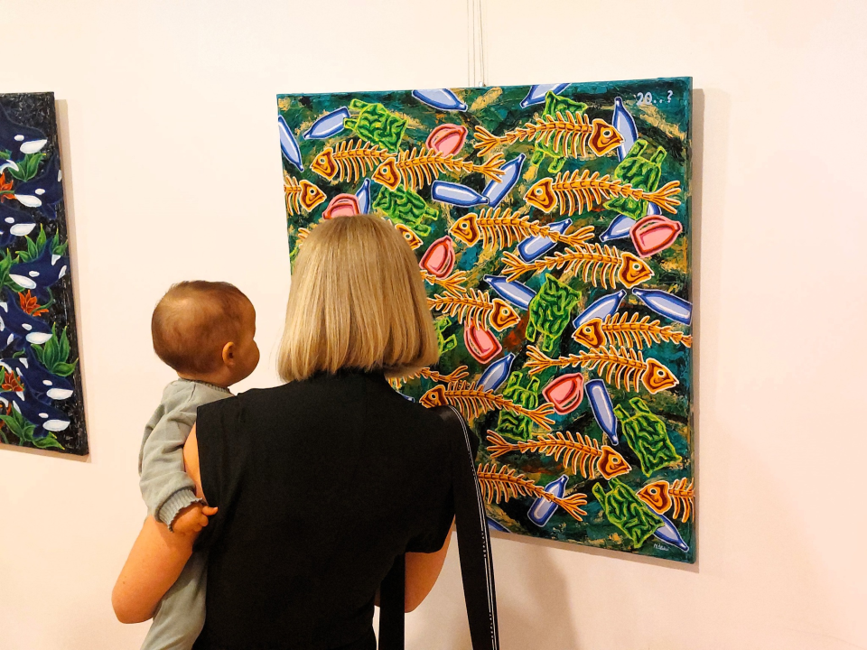 U knjižnici otvorena izložba Marina Štokića