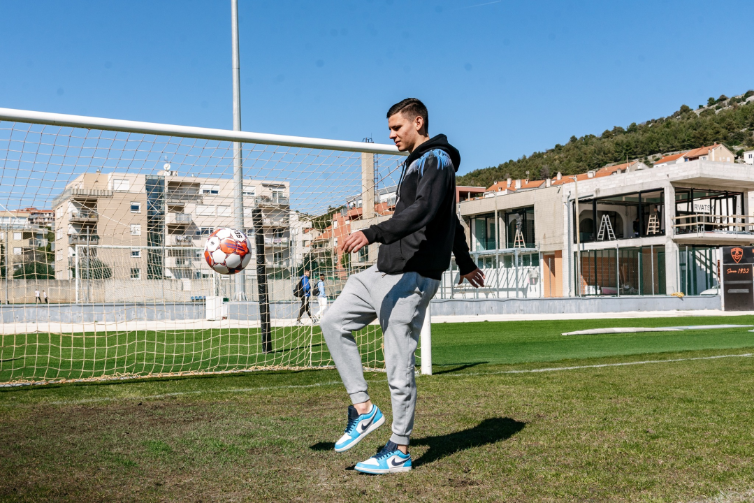 David Toshevski, napadač HNK Šibenik: 'Hoćemo titulu i povratak u viši rang!'
