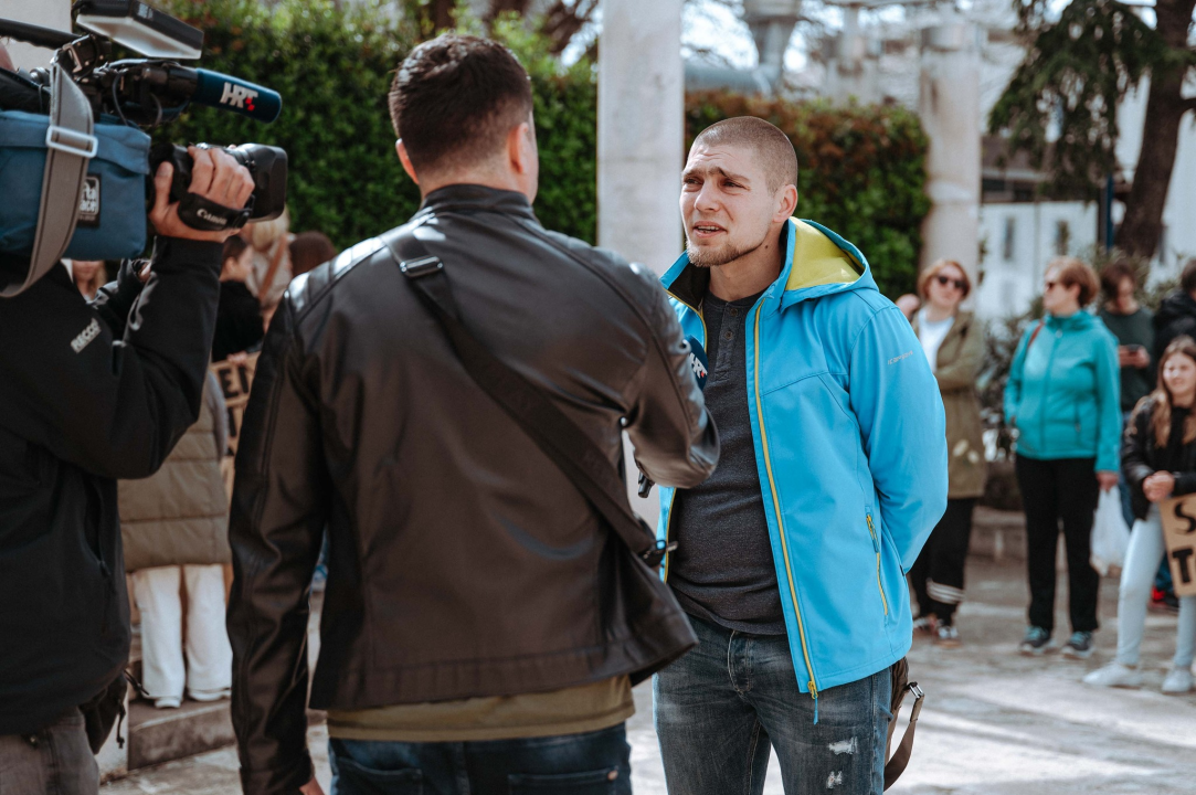 Prosvjed za profesora Tonija Skelina: 'Doživio je ogromnu nepravdu, svi smo u stanju šoka'