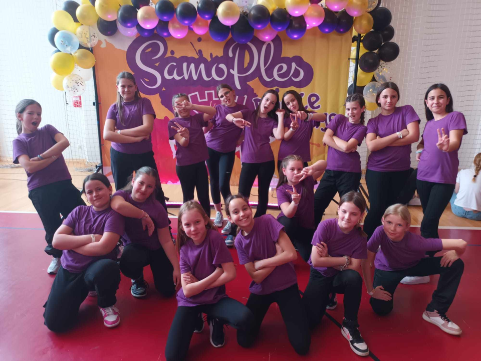 Plesačice Balansa nastupile na plesnom natjecanju u Samoboru  