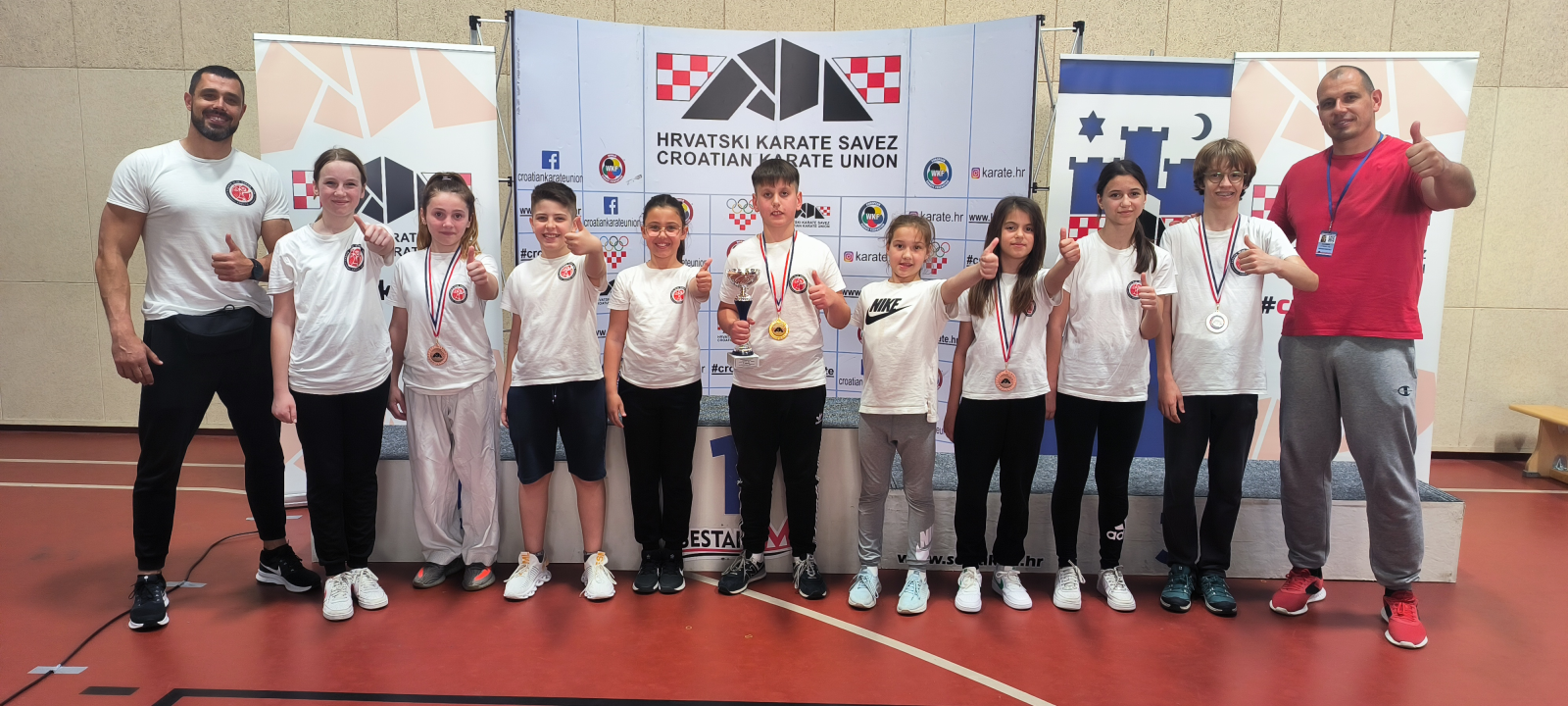Četiri medalje za Karate klub Šibenik 1066 na Kupu Hrvatske za mlađe uzraste