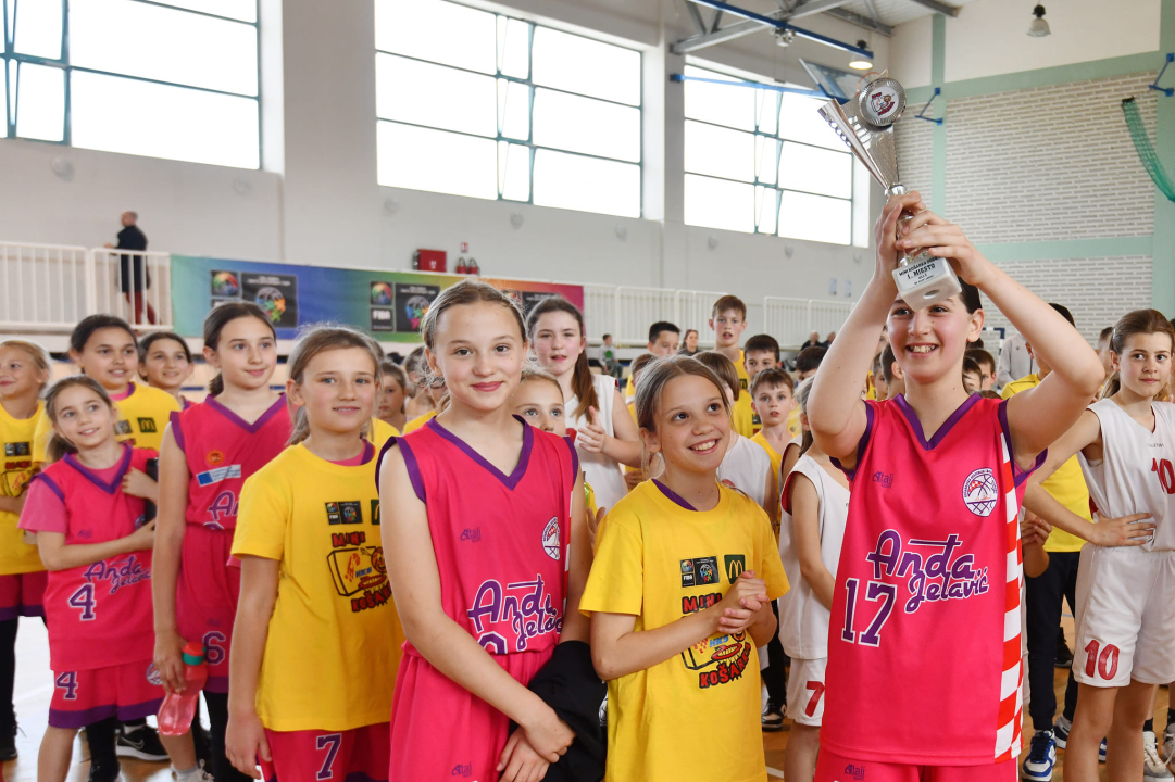Mlade košarkašice KA Anđa Jelavić prvakinje Dalmacije do 11 godina, dvije igračice u petorci turnira!
