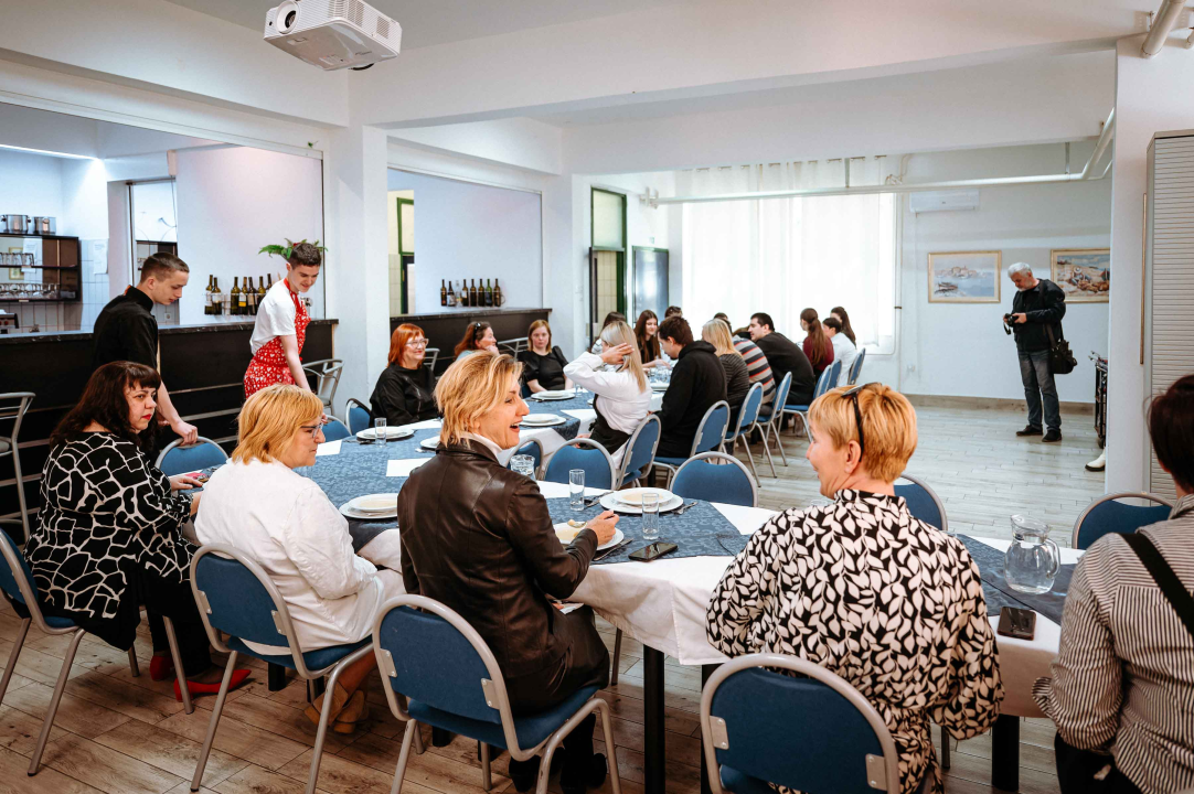 Ručak su nam skuhali korisnici 'Kamenčića' i učenici turističke škole, bilo je odlično