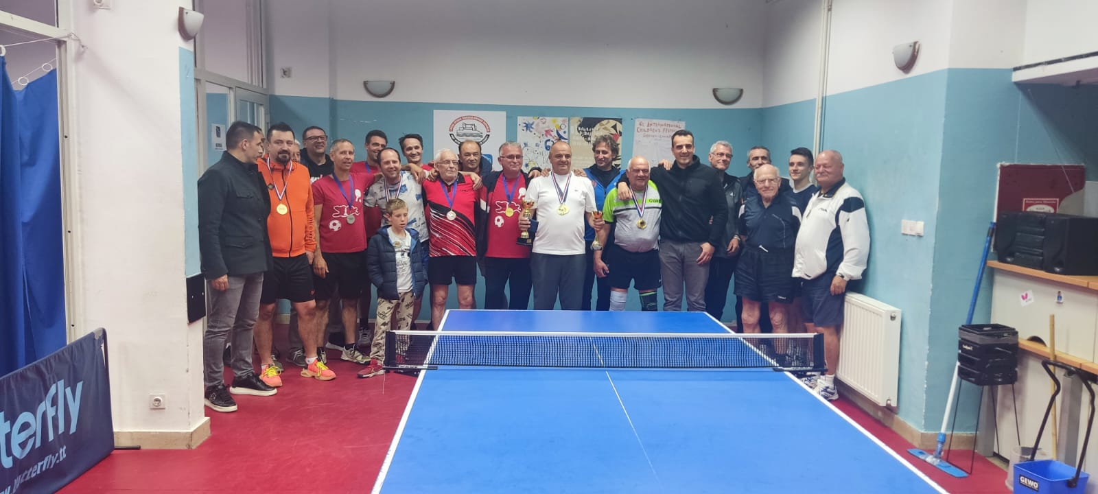 Rekreativni turnir parova i dodjela trofeja za petu sezonu Rekreativne stolnoteniske lige 2023./2024.