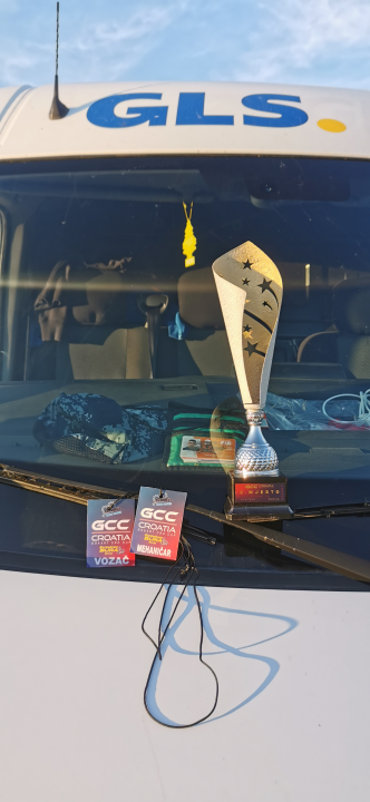 Drugo mjesto u generalnom poretku klase 7 Rotax Max DD2 MASTER za Franka Škugora