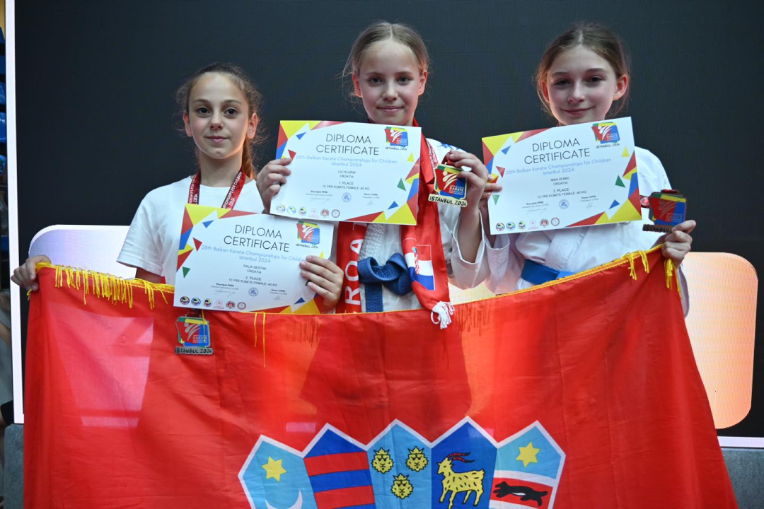 Lili Klarin karate trenira tri i pol godine, a s turnira se nikad nije vratila bez medalje