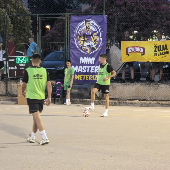 Ekipa Rodijaka najuvjerljivija na turniru Mini Masters Meterize, večeras nove utakmice