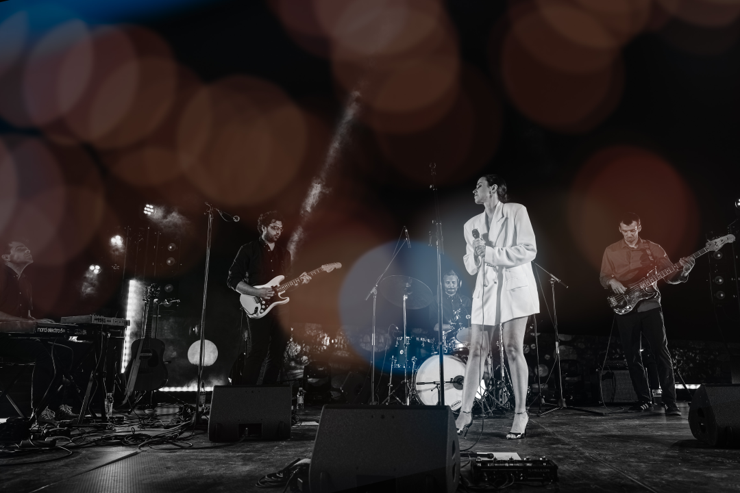 Natali Dizdar, vatromet i odlično raspoloženi Šibenčani: 'Odjednom mjesec izlazi točno iza nje'