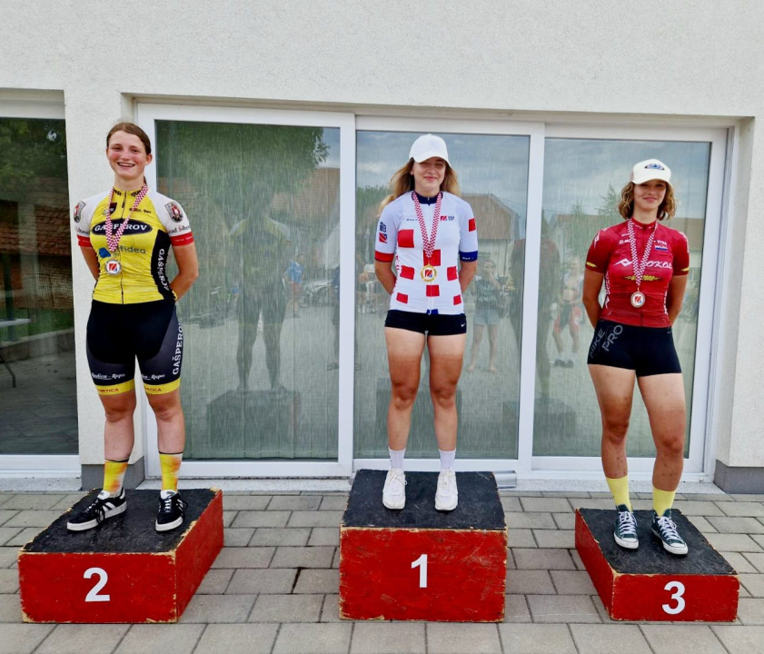 Petra Čuklin uspješna na Prvenstvu Hrvatske: Zlatna u kronometru, srebrna na cesti