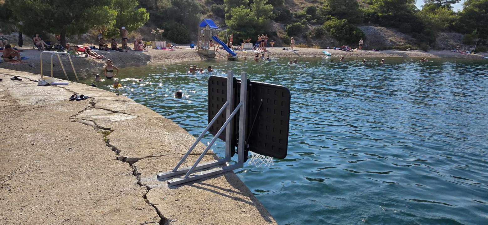 Basket po ovoj vrućini? Jedino na morskom košu na Martinskoj  