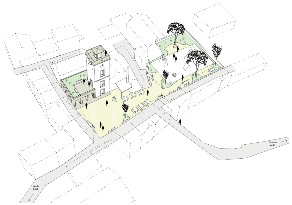 Na Krapnju će se rekonstruirati stari toranj sa satom i pripadajući trg