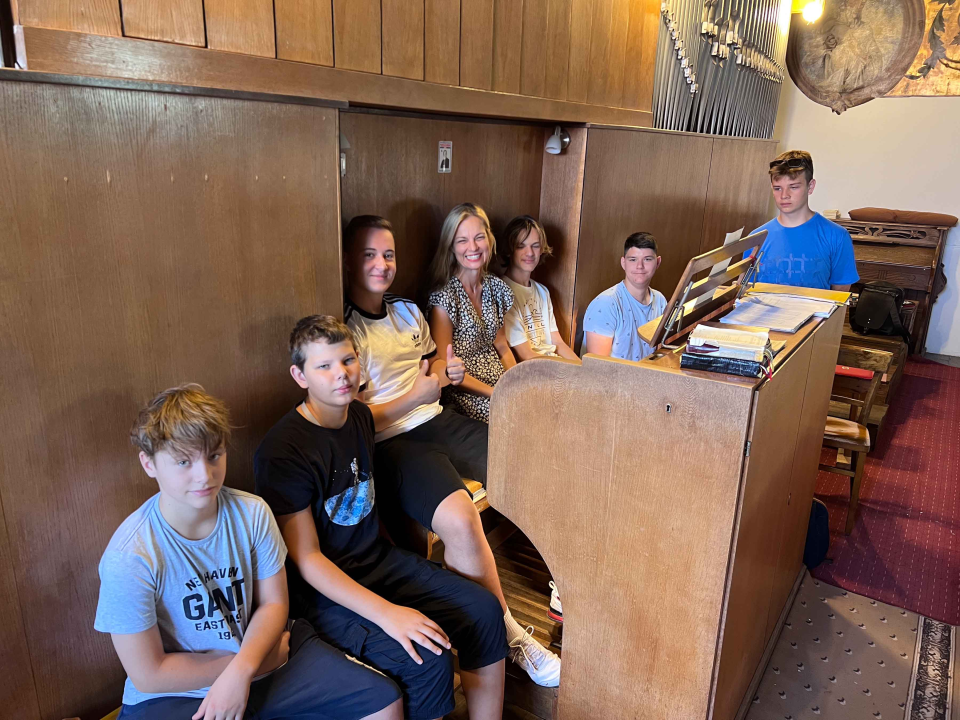 Završena je Orguljaška ljetna škola u Šibeniku: Najmlađa polaznica 9, najstarija 60 godina