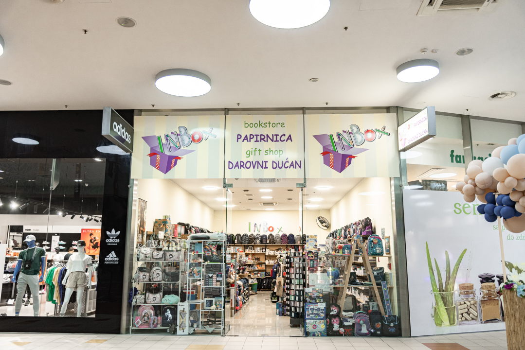 Sve potrebno za vašeg školarca pronađite u papirnici Inbox u Dalmare centru! 