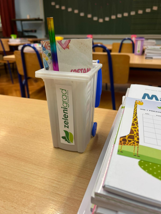 Zeleni grad podijelio zanimljive poklone prvašićima grada Šibenika i općine Bilice