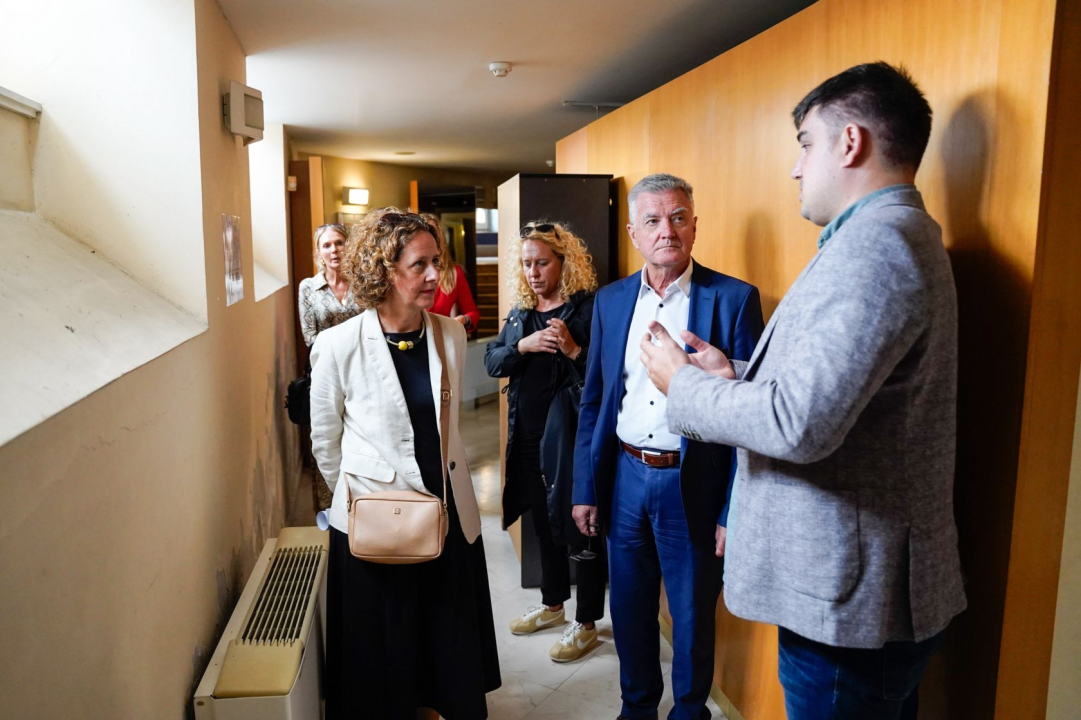 Ministrica Obuljen Koržinek obišla šibenske kulturne ustanove 'Šibenik je pokazao kako se u cijelosti može transformirati...'