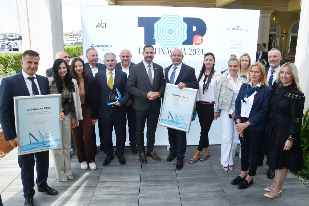 Rogoznička marina Frapa osvojila srebro na dodjeli nagrada za 'Nautičko jedro 2024.'