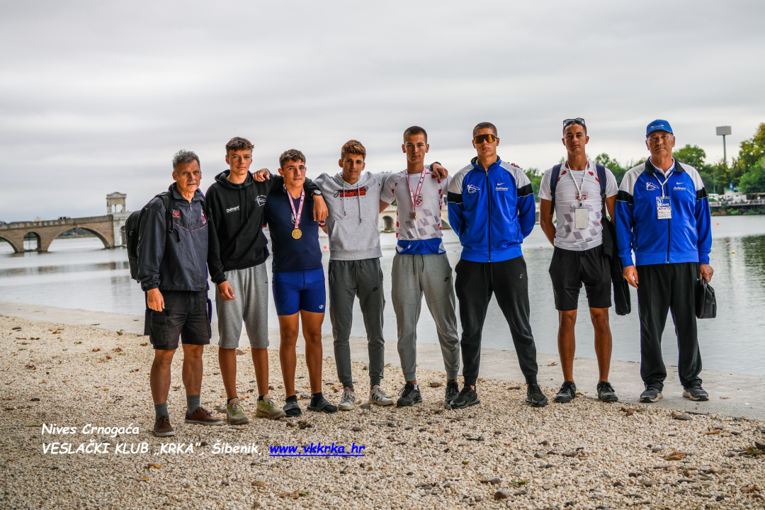 Zlato i srebro za šibenske veslače na Prvenstvu Balkana u Turskoj