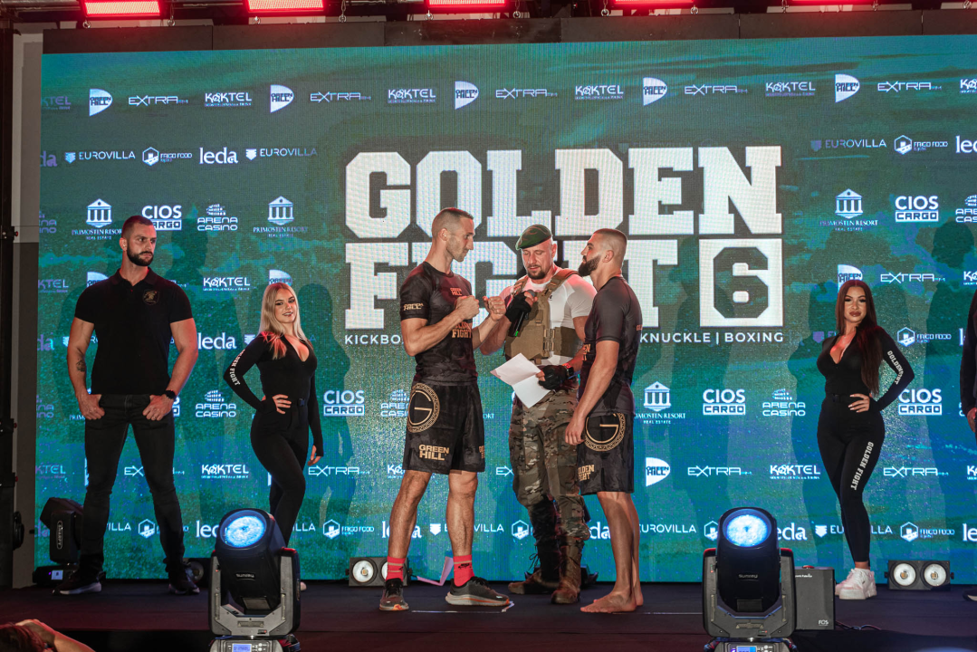 Borilački događaj 'Golden Fight 6' večeras na Baldekinu, sinoć održan uvod