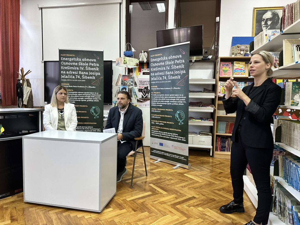 Održana početna konferencija projekta obnove zgrade Osnovne škole Petra Krešimira IV. 