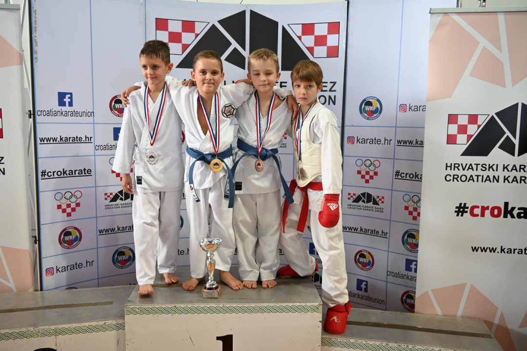 Karate klub Okit Vodice među tri najbolja kluba u zemlji