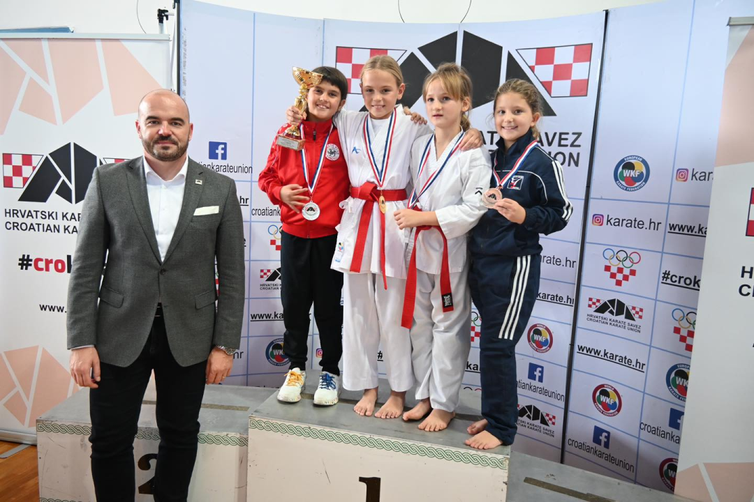 Karate klub Okit Vodice među tri najbolja kluba u zemlji