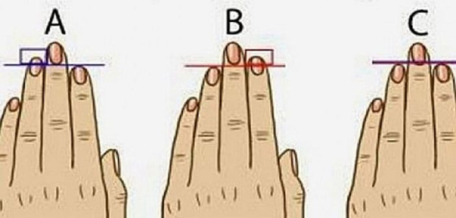 Usporedite dužinu svojih prstiju i saznajte što to govori o vama 