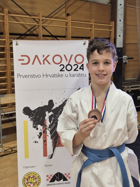 Karate klub Šibenik došao do medalja na Prvenstvu Hrvatske