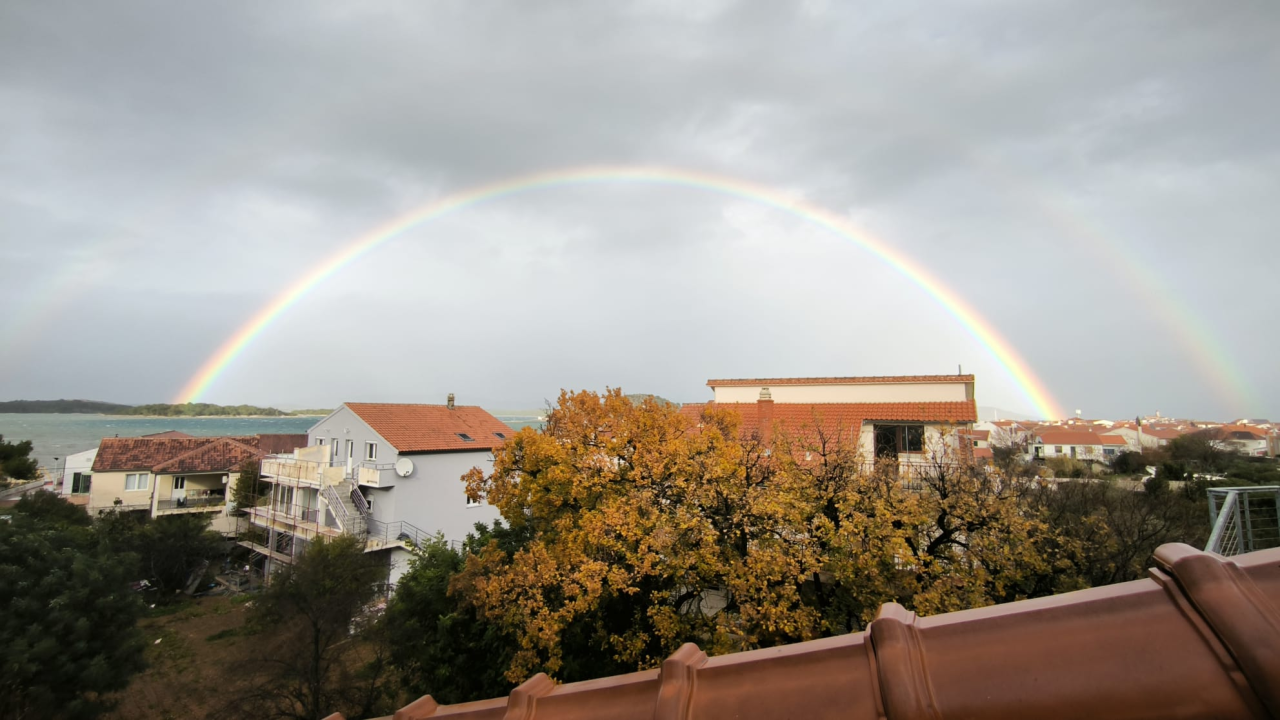 Pogledajte spektakularan prizor nad Murterom nakon silovite kiše