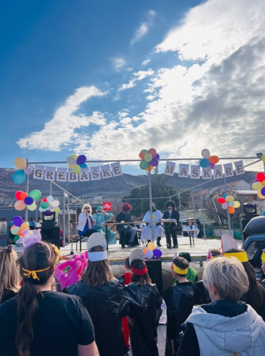  'Udri brigu na veselje' na Grebaškim maškarama