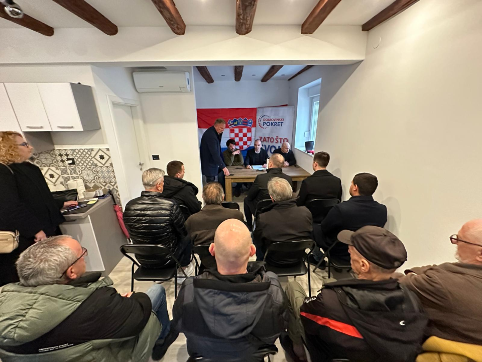 Osnovan vodički ogranak Domovinskog pokreta Šibensko-kninske županije