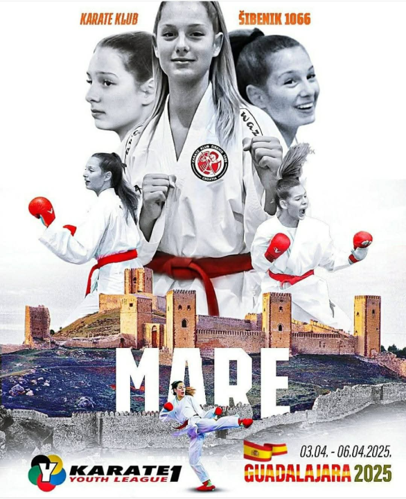 FOTO: Značajan rezultat Mare Milete u Guadalajari, u snažnoj konkurenciji na 'Karate1 Ligi za mlade'