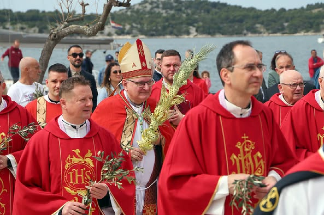 Cvjetnica u Šibeniku