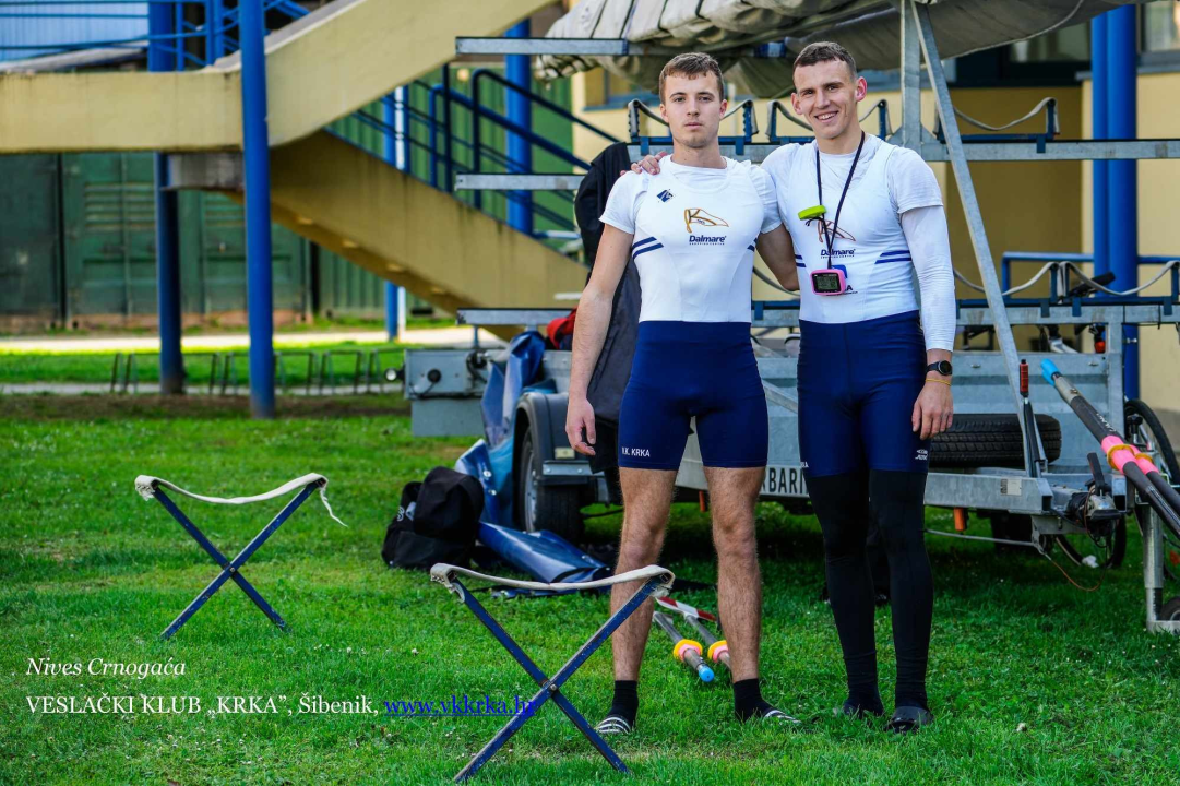 Zlatna izvedba četverca bez: Sjajni uspjesi veslača VK Krka na Croatia Open regati