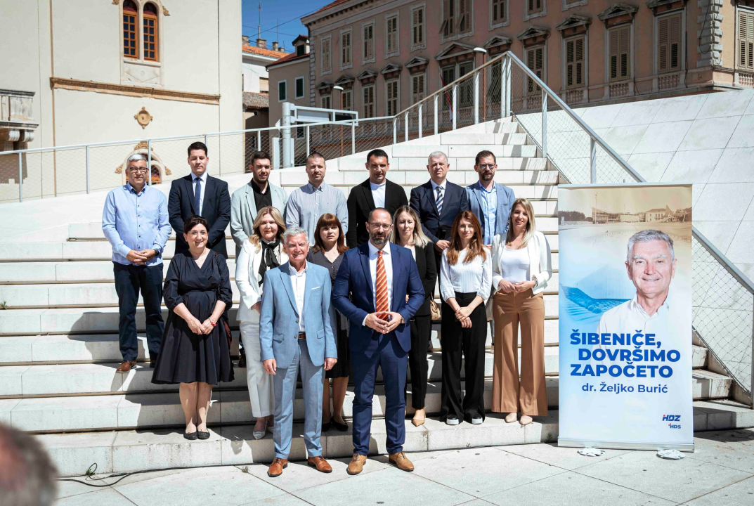 Željko Burić predstavio program i listu: 'Dovršimo započeto i učinimo Šibenik najperspektivnijim hrvatskim gradom'