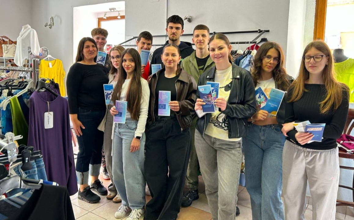 Učenici drniške srednje škole Ivana Meštrovića obilježili Dan Europe