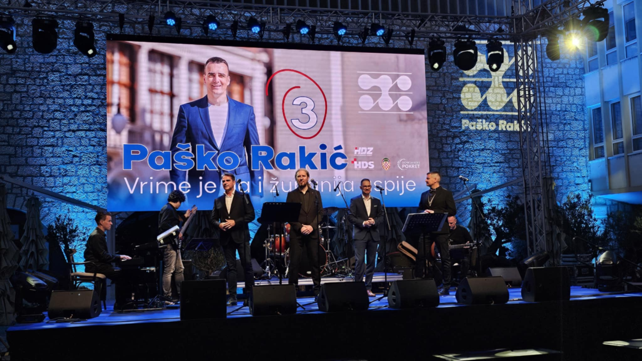 HDZ Šibensko-kninske županije proslavio 35. obljetnicu: Finale slavlja uz šibenski koncert 'Četiri Tenora' 