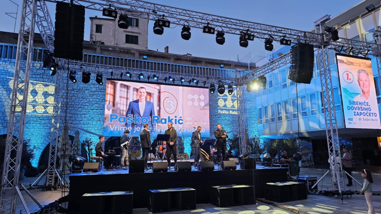 HDZ Šibensko-kninske županije proslavio 35. obljetnicu: Finale slavlja uz šibenski koncert 'Četiri Tenora' 