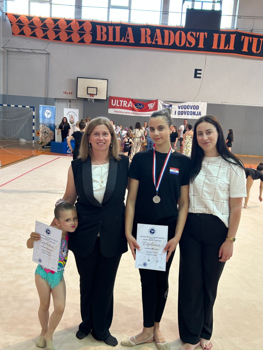  Uspješan vikend za gimnastičarke šibenskog Neba na kvalifikacijama za Državno prvenstvo