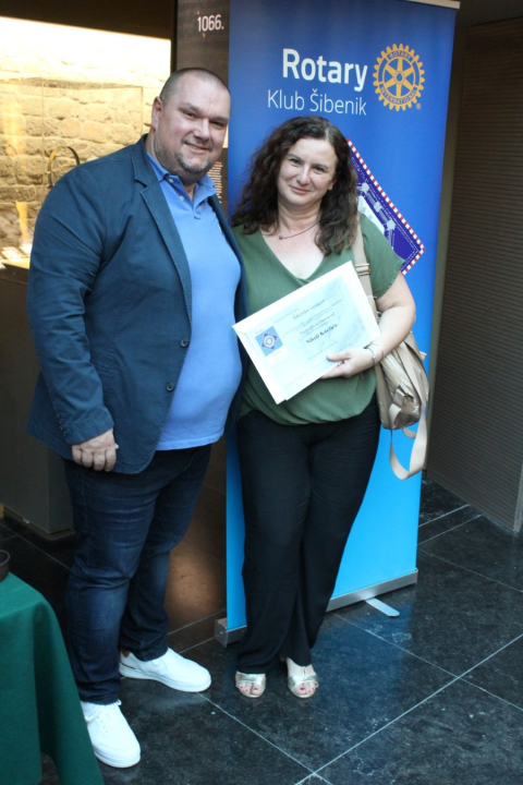 Antonio, Luka i Nikola ovogodišnji laureati akcije Rotary kluba Šibenik