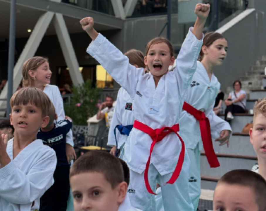 Održano polaganje za učeničke pojaseve ispod moćne Kninske tvrđave
