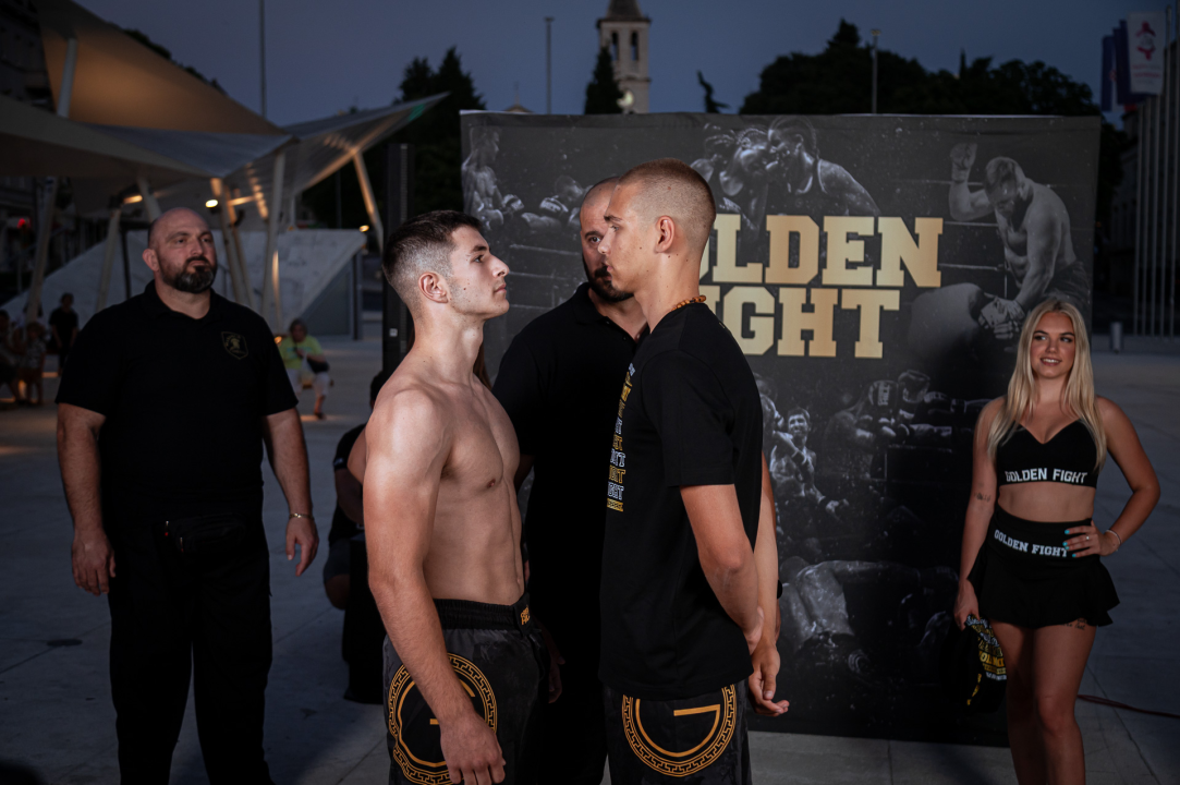 FOTO Pogledajte kako je izgledalo predstavljanje Golden Fight boraca na Poljani
