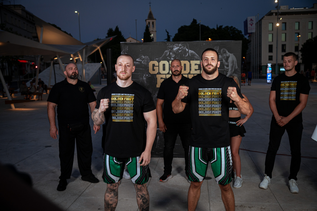 FOTO Pogledajte kako je izgledalo predstavljanje Golden Fight boraca na Poljani