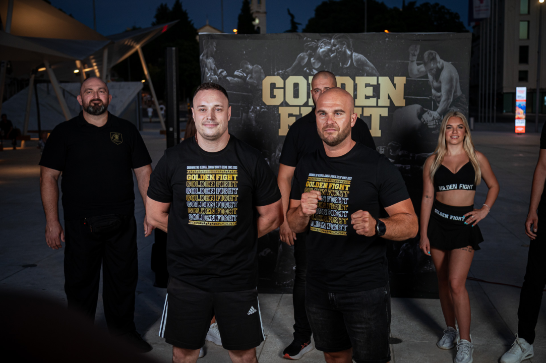 FOTO Pogledajte kako je izgledalo predstavljanje Golden Fight boraca na Poljani