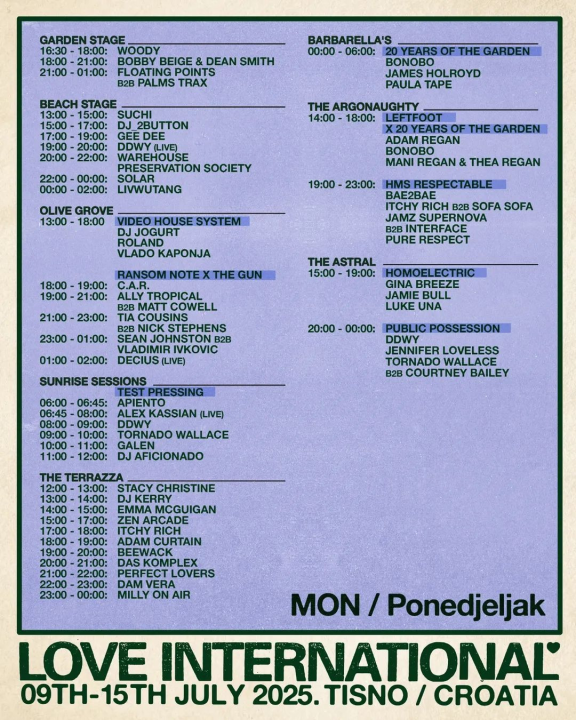 Tisno se sprema za jubilarno izdanje Love Internationala: Glazbena proslava desetljeća festivala i 20 godina Gardena